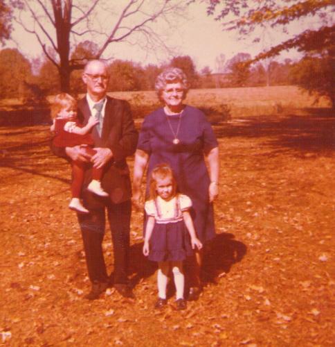 Great Granddaddy, Grandmother, Christy and Carolyn